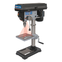 Perceuses &agrave; colonne avec laser, 10", Mandrin 1/2", 3050 tr/min Cintas