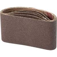 Portable Abrasive Belt, 3" W x 21" L, Aluminum Oxide, 100 Grit Cintas