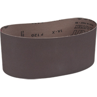 Portable Abrasive Belt, 4" W x 24" L, Aluminum Oxide, 120 Grit Cintas