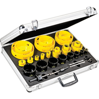 Electrician's Hole Saw Kits, 31 Pieces Cintas
