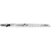 Jigsaw Blade, High-Carbon Steel, T-Shank, 4-5/8" L, 8-12 TPI Cintas