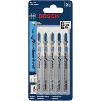 Jigsaw Blades, High Speed Steel, T-Shank, 4" L, 8 TPI Cintas