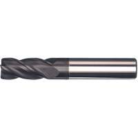 Unequal Helix End Mill, 1/2" Dia., 3" L, 4 Flutes, 1/2" Shank, Carbide Cintas