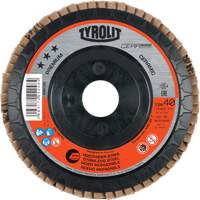 Flap Disc, 4-1/2" x 5/8"-11, Type 27, 40 Grit, Ceramic Cintas
