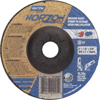 Meule NorZon Plus SGZ, 4" x 1/8", Arbre 5/8", C&eacute;ramique d'alumine, Type 27 Cintas