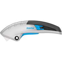 Secupro Martego Retractable Safety Knife, 9 mm, Ceramic, Heavy-Duty, Aluminum Handle Cintas