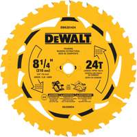 Lame de scie circulaire &agrave; refendre, 8-1/4", 40 dents, Pour Bois Cintas