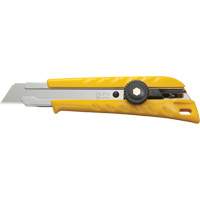 Ratchet Lock Utility Knife with Solid Blade, 18 mm, Stainless Steel Blade Cintas