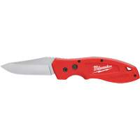 FASTBACK Smooth Folding Pocket Knife, 7-3/4" Blade, Stainless Steel Blade, Metal Handle Cintas