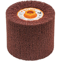 Tambour de conditionnement de surface Blendex, 4-1/2" dia. x 4" la, 5/8"-11 Arbre, Grain Moyen Cintas