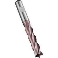 Square End Mill, 5 mm Dia., 68 mm L, 4 Flutes, 6 mm Shank, High Speed Cobalt Cintas
