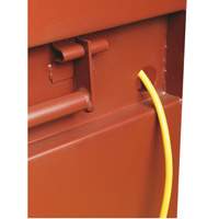 Jobsite Shelf Cabinet, Steel, 47.5 Cubic Feet, Red Cintas