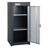 Armoire compl&eacute;mentaire, 2 tiroirs, 14-3/4" la x 18" p x 33-3/4" h, Noir Cintas