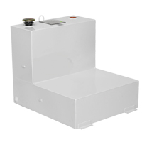Steel Fuel Transfer Tank, Steel, 48 gal. Capacity, White Cintas