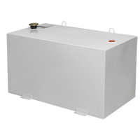 Steel Fuel Transfer Tank, Steel, 100 Gal. Capacity, White Cintas