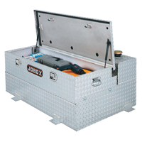 Aluminum Fuel Transfer Tank & Chest, Aluminum, 74 gal. Capacity, Silver Cintas