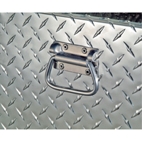 Aluminum Fuel Transfer Tank & Chest, Aluminum, 74 gal. Capacity, Silver Cintas