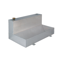 Aluminum Fuel Transfer, Aluminum, 100 Gal. Capacity, Silver Cintas