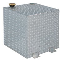 Aluminum Fuel Transfer, Aluminum, 50 gal. Capacity, Silver Cintas