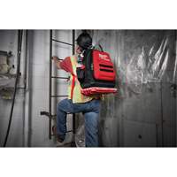 Sac &agrave; dos Packout, 15-3/4" lo x 11-4/5" la, Noir/Rouge, Balistique Cintas