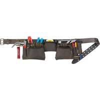 Constructor's Tool Belt, Leather, Tan Cintas