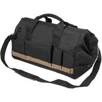MEGAMOUTH Tool Bag, Polyester, 25 Pockets, Black Cintas