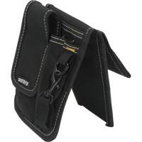 Porte-outils & t&eacute;l&eacute;phone cellulaire &agrave; plusieurs pochettes, Porte-outil multiple, Polyester, 4 Poches Cintas