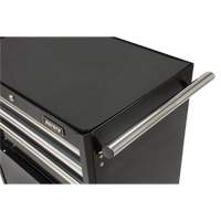 Industrial Tool Cart, 3 Drawers, 29-4/5" W x 21-1/5" D x 38-4/5" H, Black Cintas