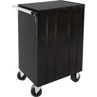 Industrial Tool Cart, 3 Drawers, 29-4/5" W x 21-1/5" D x 38-4/5" H, Black Cintas