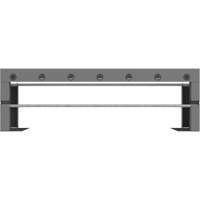 Support de bobine de fil pour bacs & tiroirs, Ajout, 33-3/4" la x 9-5/16" p x 10-5/8" h Cintas