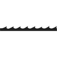 12 lames de scie &agrave; chantourner &agrave; dents libres, Coupe spirale, 0,045" la x 5" lo, 14 dents par pouce Cintas