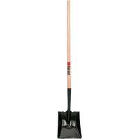 Pelle carr&eacute;e, Bois, Lame Acier durci, Manche en Droit, Longueur 42" Cintas