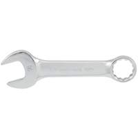 Fully Polished Stubby Combination Wrench, 12 Point, 10 mm, Chrome Finish Cintas