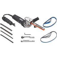 Electric Dynafile&reg; II  Abrasive Belt Machines, 1/8" - 3/4" Cintas