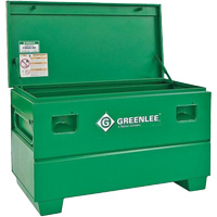 Jobsite Chest, 48" x 24" x 25", Steel, Green Cintas