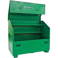 Coffre de chantier, 60" la x 30" p x 48" h, Vert Cintas