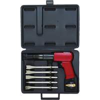 Heavy-Duty Air Hammer Kit, 25 CFM, 1/4", 2300 BPM, 3/4" x 3-1/2" (19 mm x 89 mm) Cintas