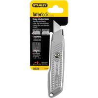 Couteau utilitaire &agrave; lame fixe Interlock, 5-1/2", Lame M&eacute;tal Cintas