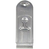 Grattoirs &agrave; lame de rasoir r&eacute;tractable, Lame Acier &agrave; haute teneur en carbone, Largeur 1-1/2", Manche M&eacute;tal Cintas