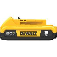 Bloc-piles 20 V Max* Compact XR, Lithium-ion, 20 V, 2 A Cintas