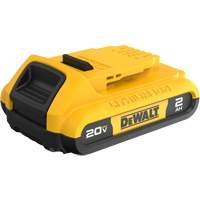 Bloc-piles 20 V Max* Compact XR, Lithium-ion, 20 V, 2 A Cintas