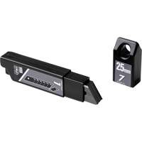 Ultra-Sharp Black Replacement Blades, Snap-Off Style Cintas