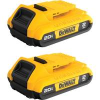 Blocs-piles Max* Compact, Lithium-ion, 20 V, 2 A Cintas
