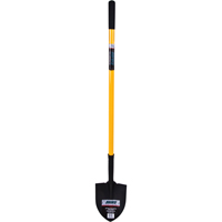Pelles rondes, Lame Acier durci, Fibre de verre, Manche Droit Cintas