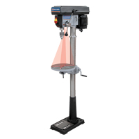 Perceuses &agrave; colonne de plancher avec laser, 13", Mandrin 5/8", 3600 tr/min Cintas
