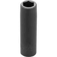 Socket, Impact, 9/16", 1/2" Drive, 6 Points, Deep Cintas