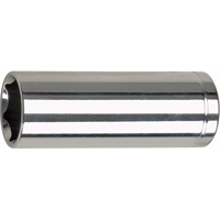 SAE Socket, 12 mm, 3/8" Drive, 6 Points, Deep Cintas