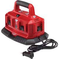 M18 Six Pack Sequential Charger, 18 V, Lithium-Ion Cintas
