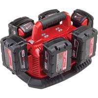 M18 Six Pack Sequential Charger, 18 V, Lithium-Ion Cintas