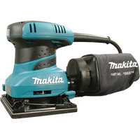 1/4 Sheet Finish Sander, 4-1/2 " x 5-1/2"/4-3/8" x 4" Sand Paper, 1.6 A, 120 V, 14,000 OPM Cintas